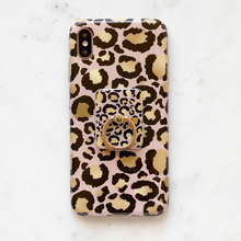 Load image into Gallery viewer, Phone Ring - Gold Leopard