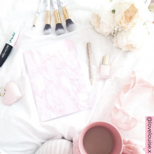 Load image into Gallery viewer, Pink Marble Notebook
